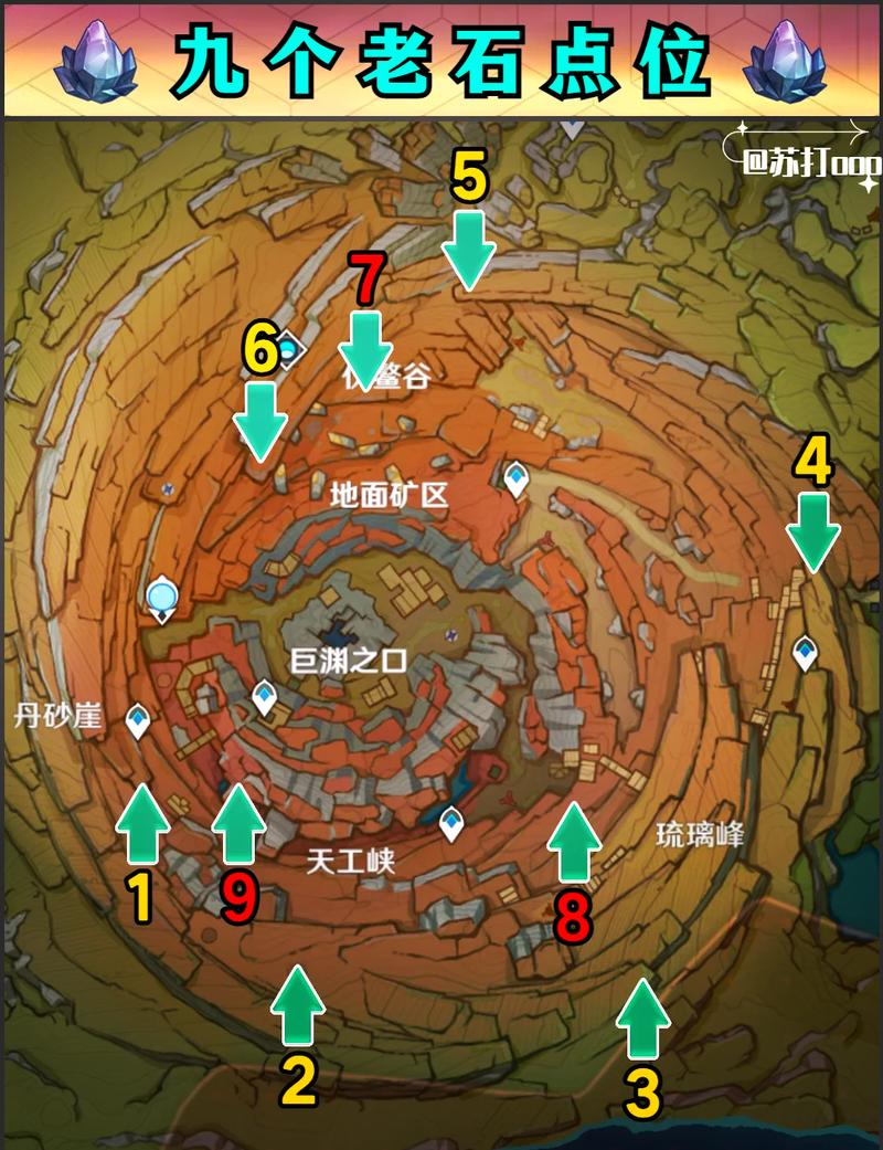 原神老石位置