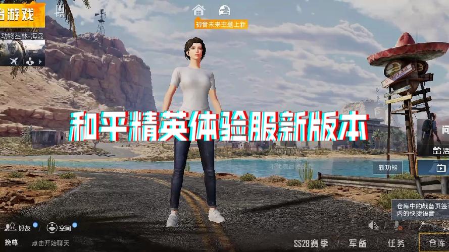 和平精英怎么玩体验服