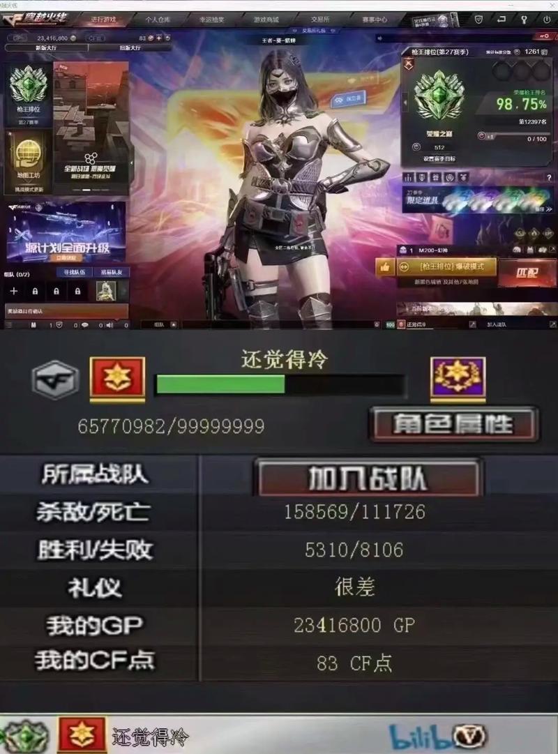 穿越火线等级