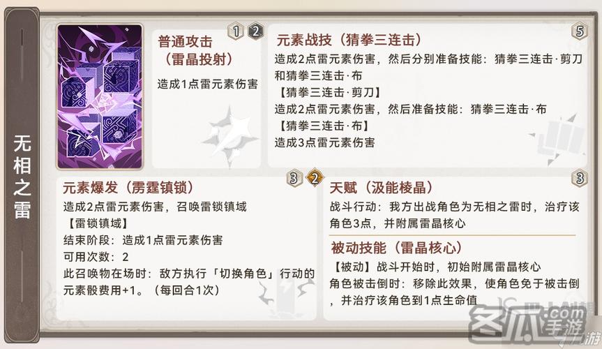 原神无相之雷怎么打